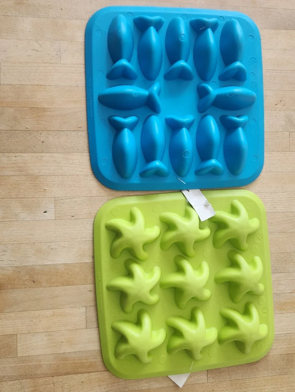 Fish Ice Tray and  Star Ice Tray set.